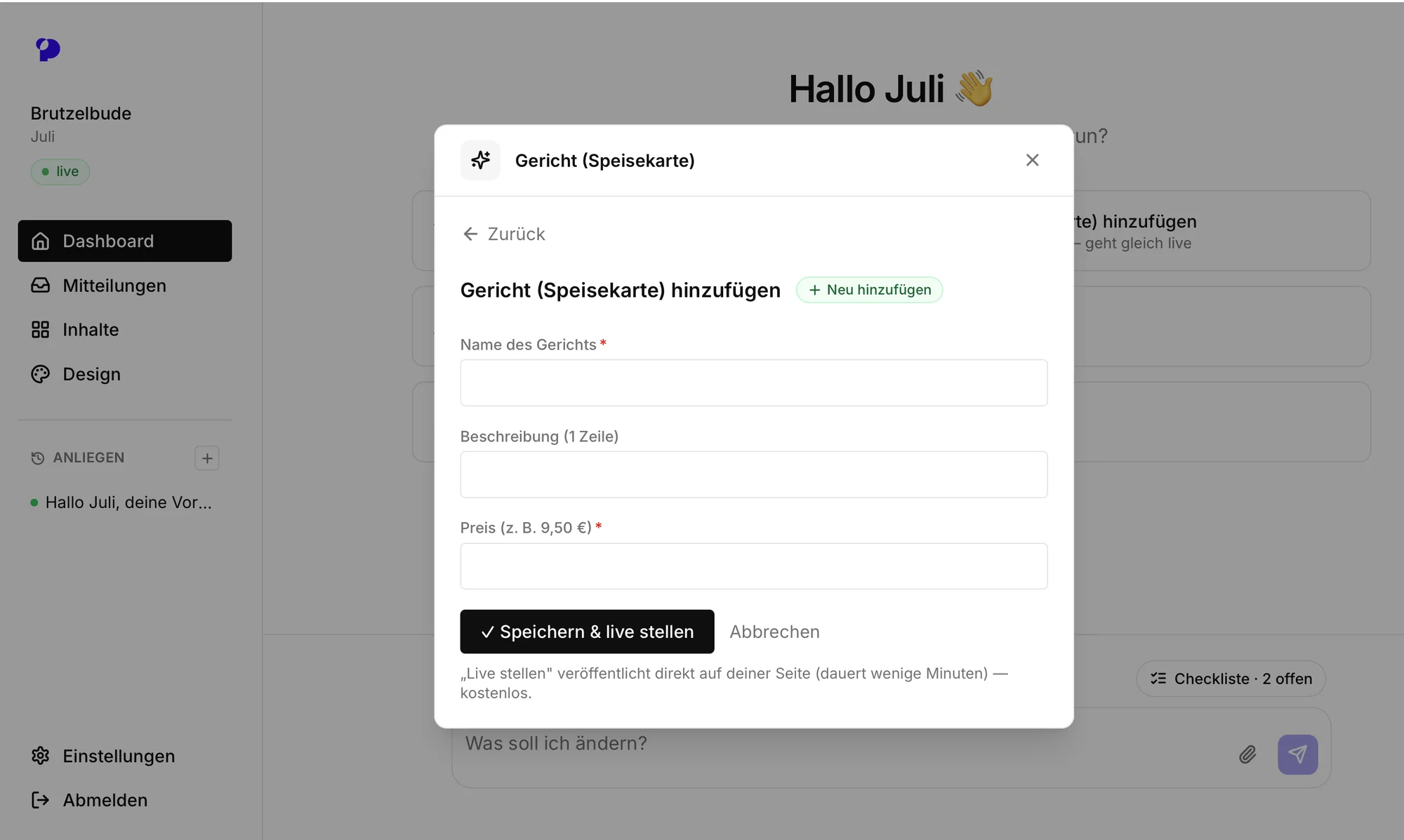 Inhalte-Editor: Texte und Einträge getrennt vom Layout pflegen