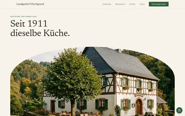 Beispielseite Landgasthof
